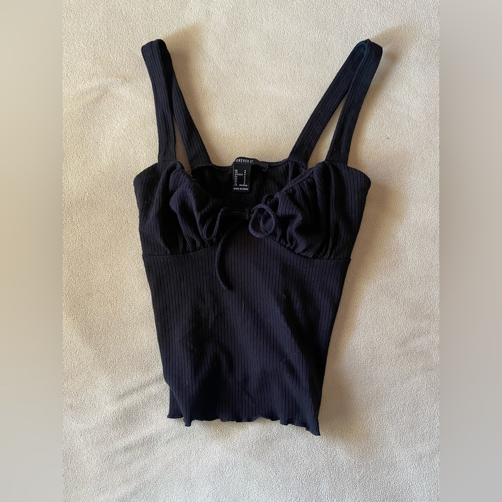 Forever21 juniors size S black top